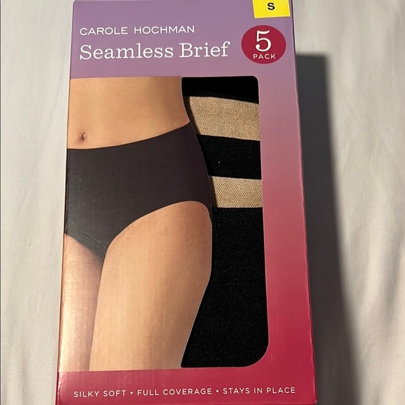 Carole Hochman seamless brief 5 pack underwear - Picture 1 of 1